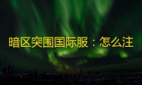 暗区突围国际服:怎么注册,注册教程?其实相关步骤很简单!
